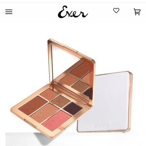 MSRP $68 Ever OUT THE DOOR CHEEK & EYE PALETTE